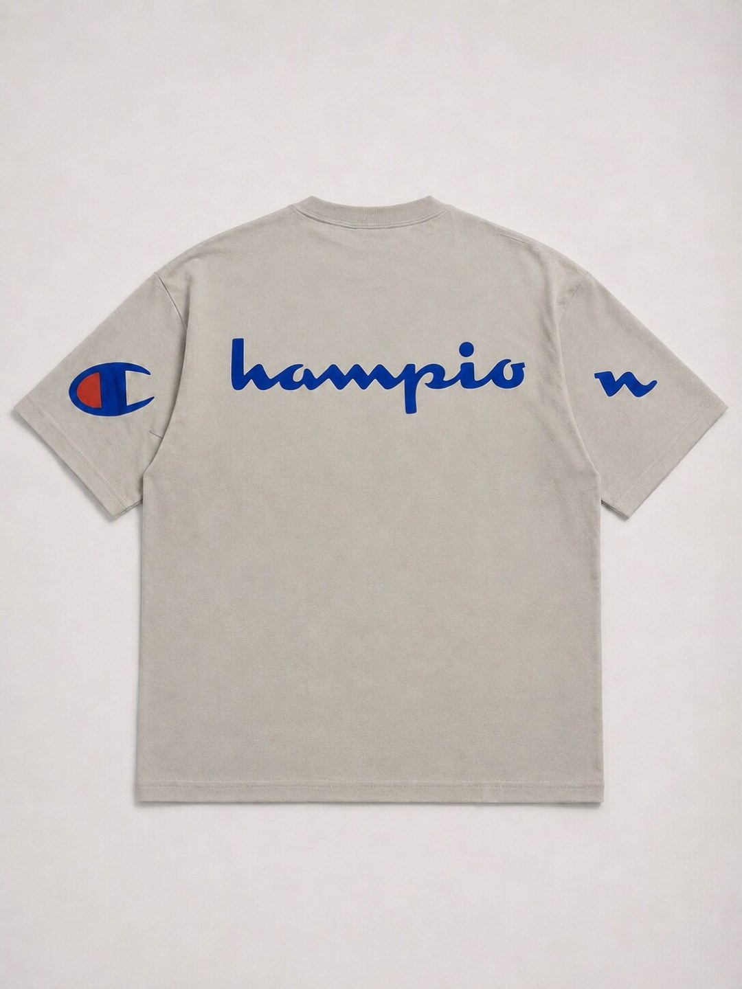 Camiseta Champion Heritage - Cinza