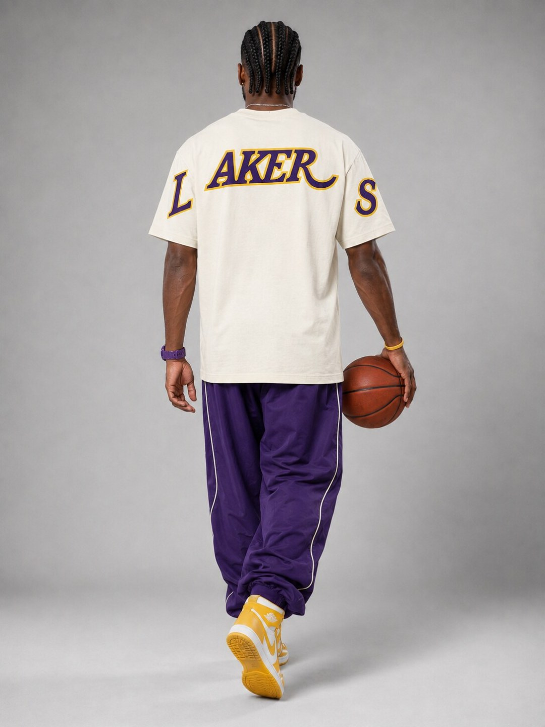 Camiseta Lakers Court Legacy - Off — foto 2