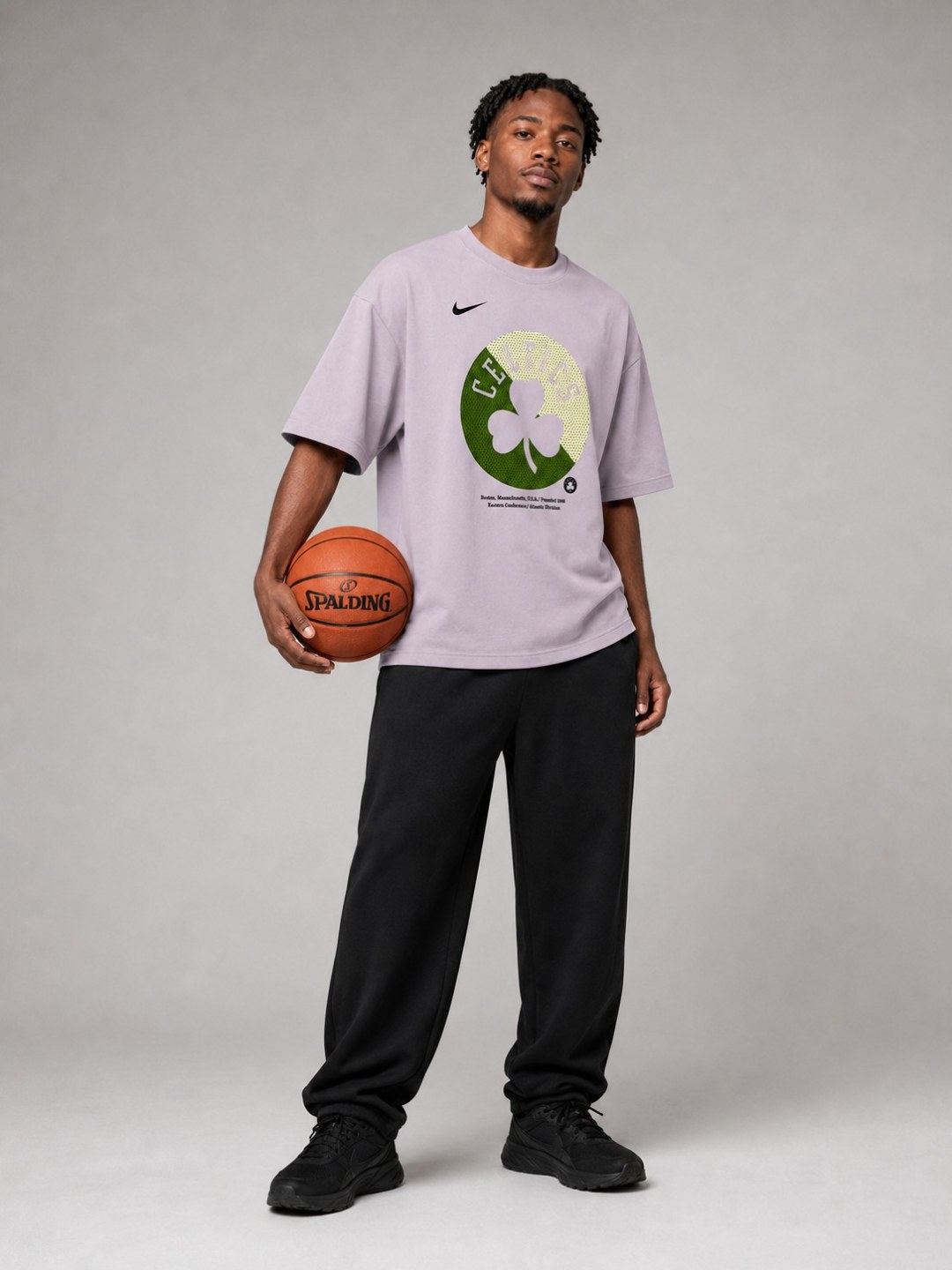 Camiseta Nike Celtics Court - Lilás  — foto 2