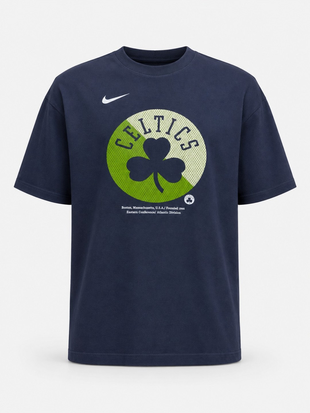 Camiseta Nike Celtics Court - Marinho