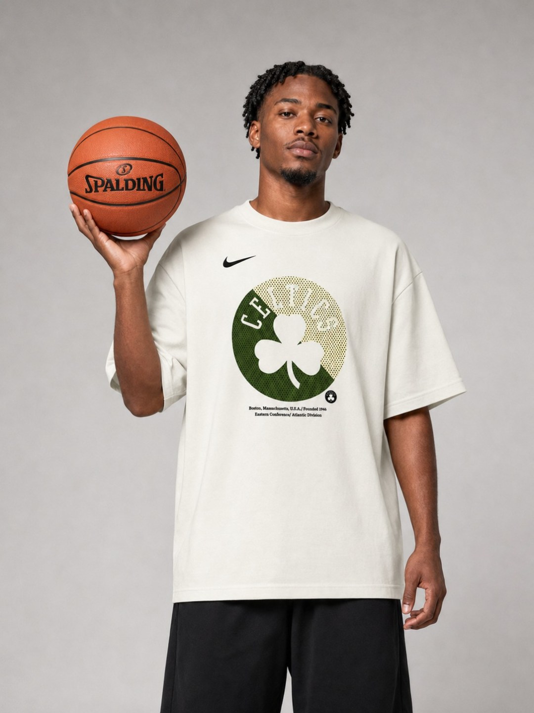 Camiseta Nike Celtics Court - Off — foto 2