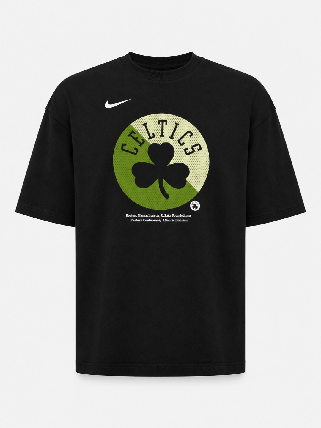 Camiseta Nike Celtics Court - Preta