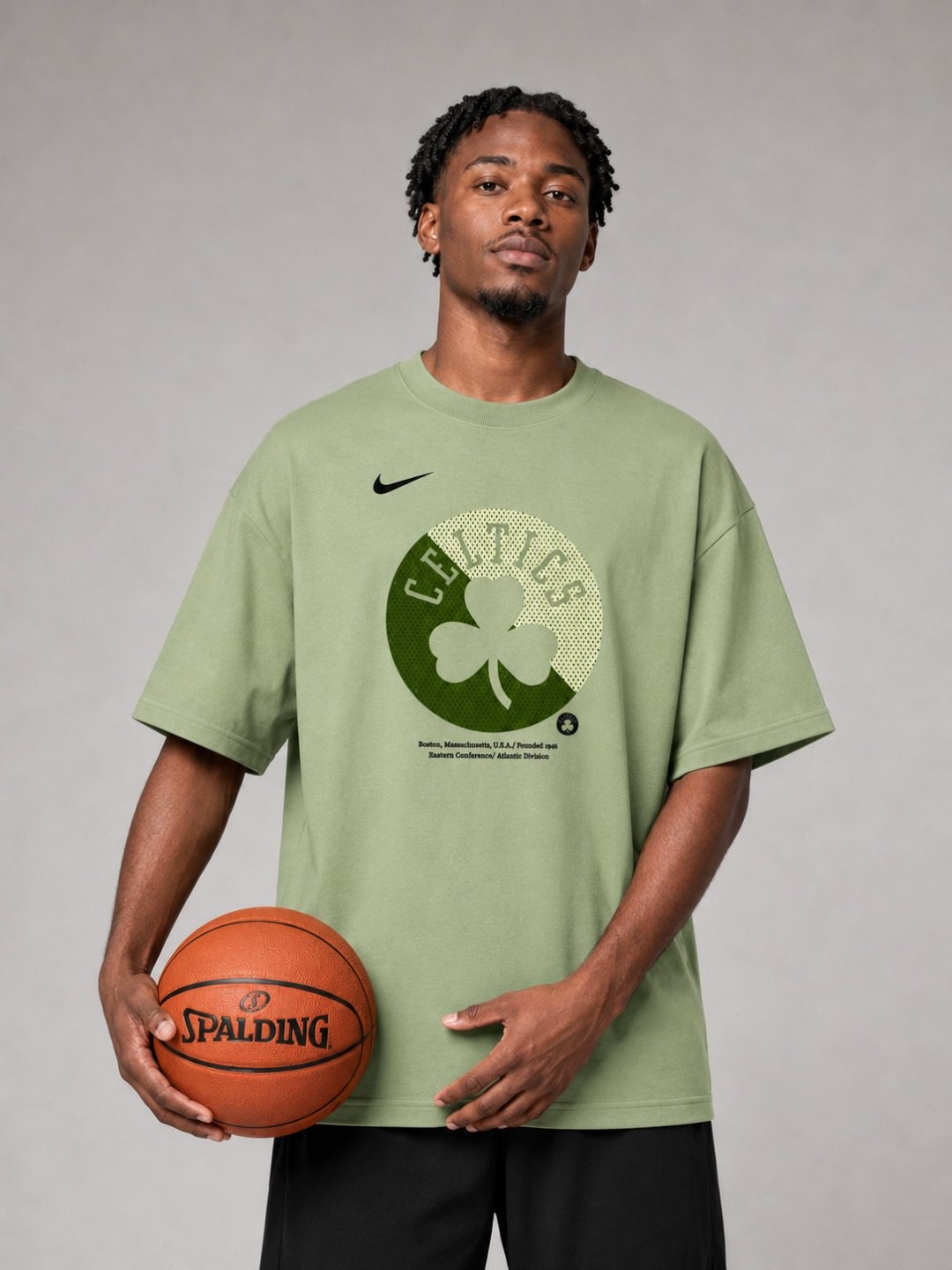 Camiseta Nike Celtics Court - Verde — foto 2