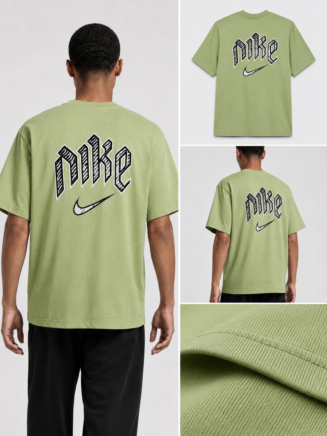 Camiseta Nike Gothic Division - Abacate  — foto 5