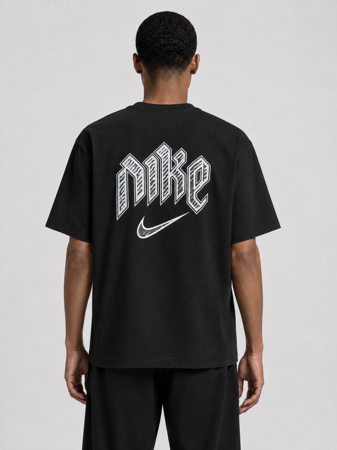 Camiseta Nike Gothic Division - Preta — foto 2