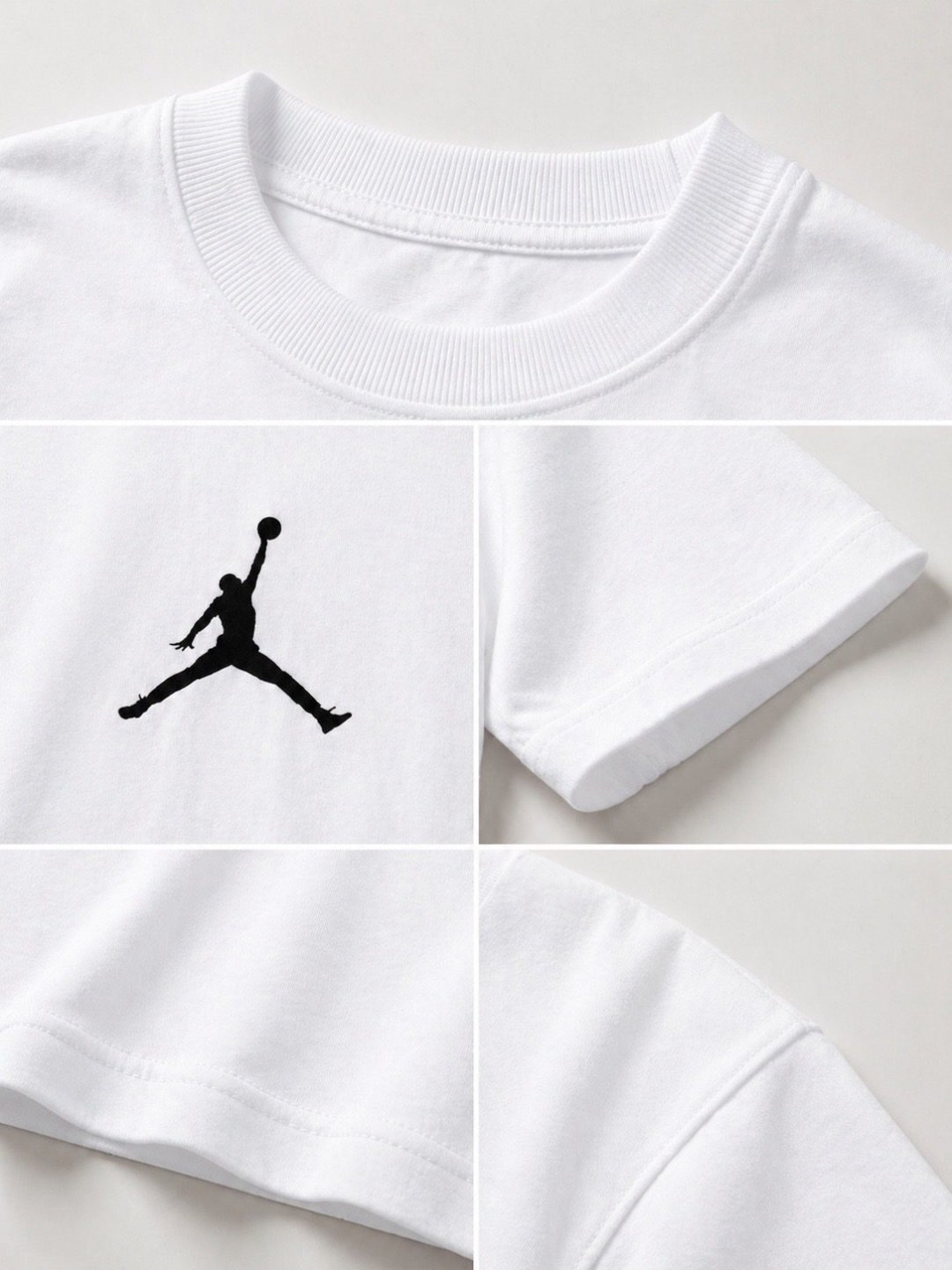 Camiseta oversized Air Jordan branca  — foto 5