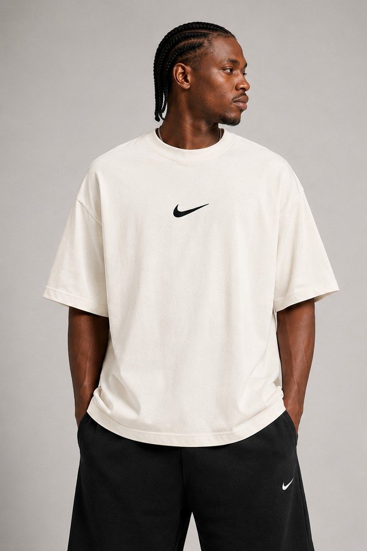 Camiseta Oversized Hoop Legends off white  — foto 4
