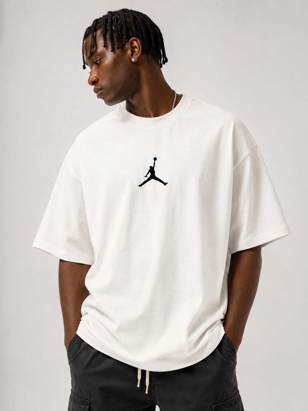 Camiseta oversized Jordan alvo off white  — foto 4
