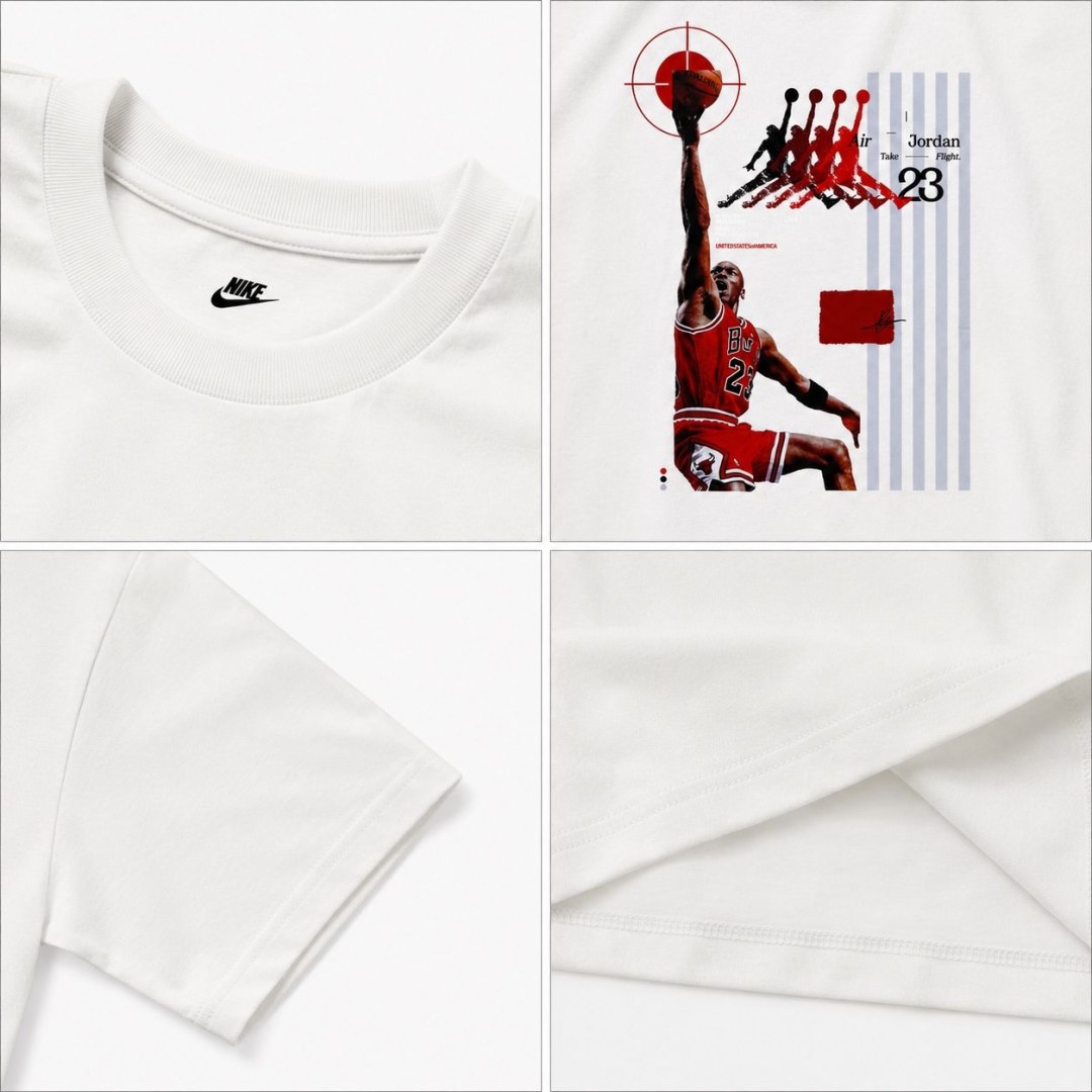 Camiseta oversized Jordan alvo off white  — foto 5