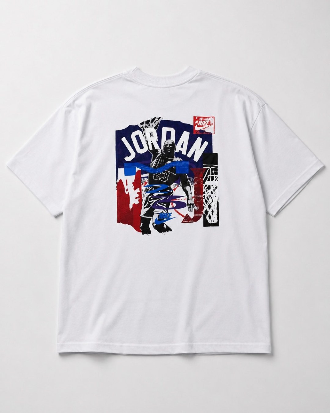 Camiseta Oversized Jordan Court Legacy Branca 
