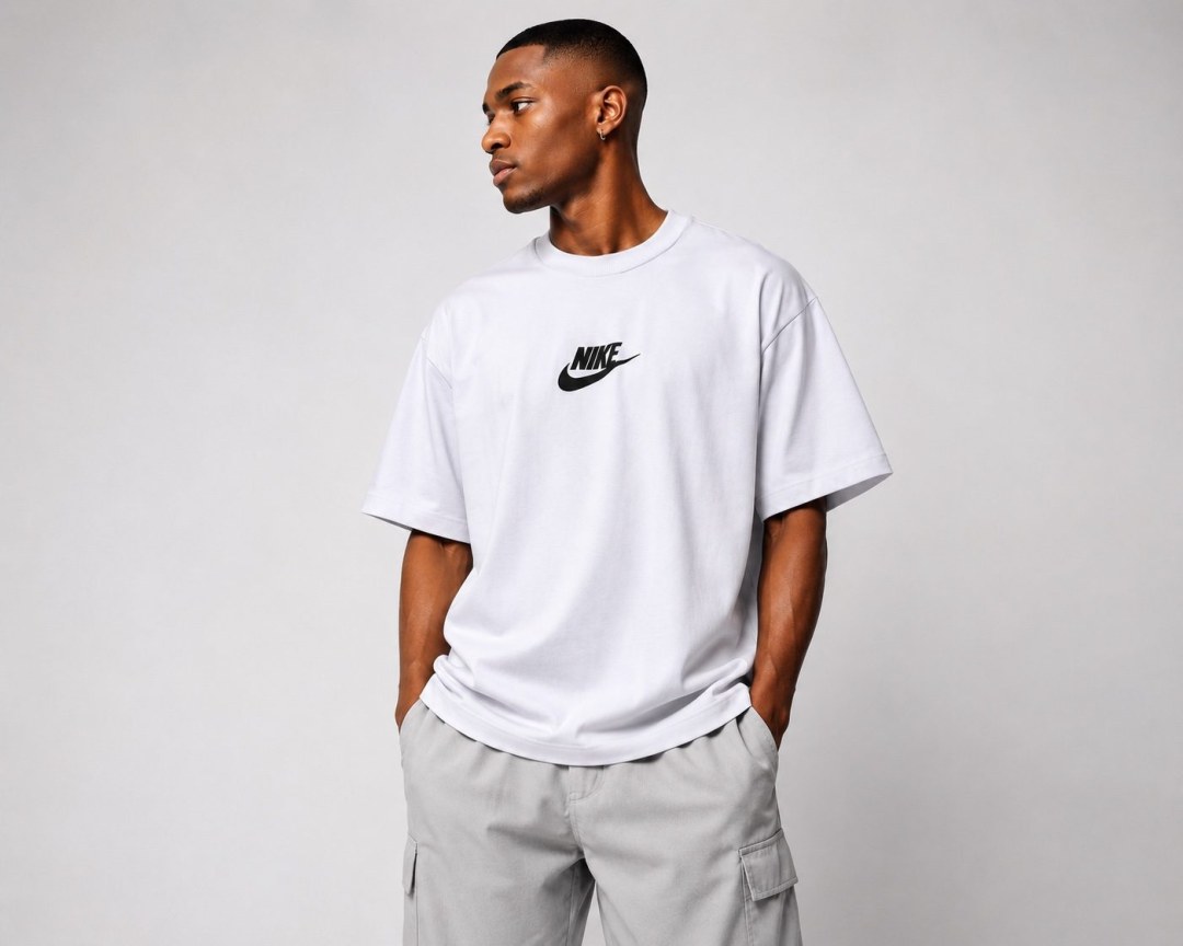 Camiseta Oversized Jordan Court Legacy Branca  — foto 4