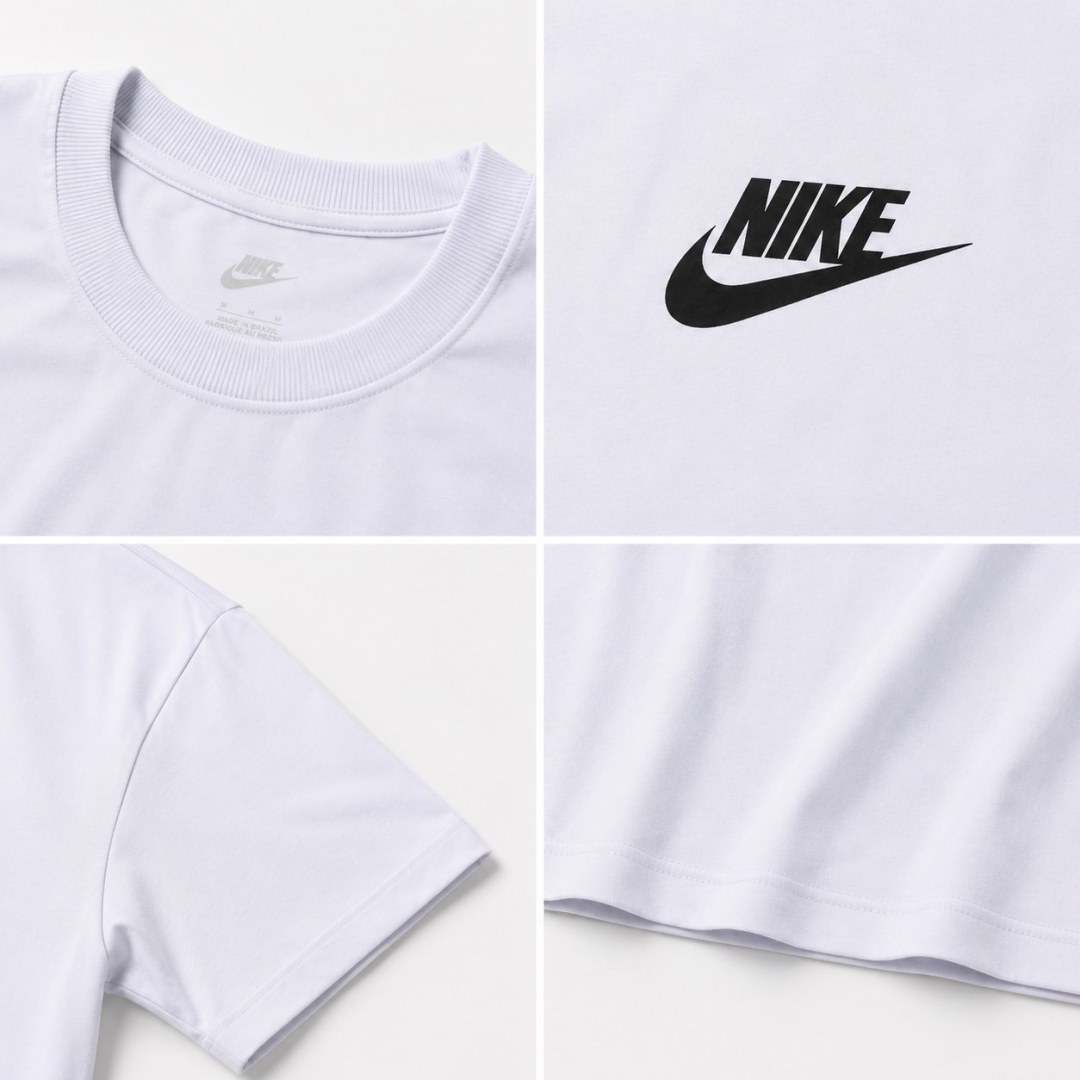 Camiseta Oversized Jordan Court Legacy Branca  — foto 5