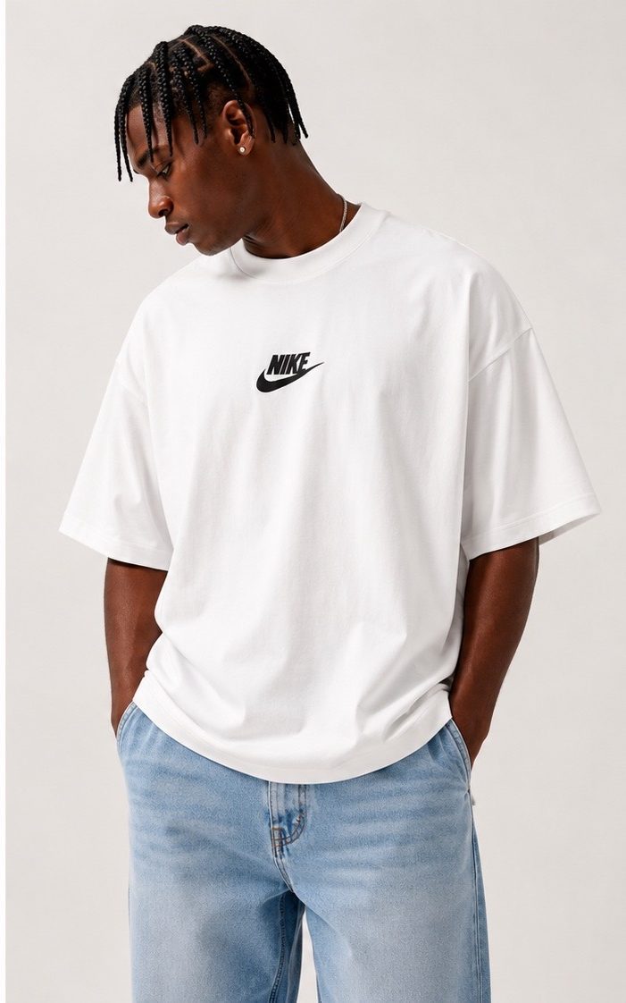 Camiseta Oversized Jordan Court Legacy Off white  — foto 4
