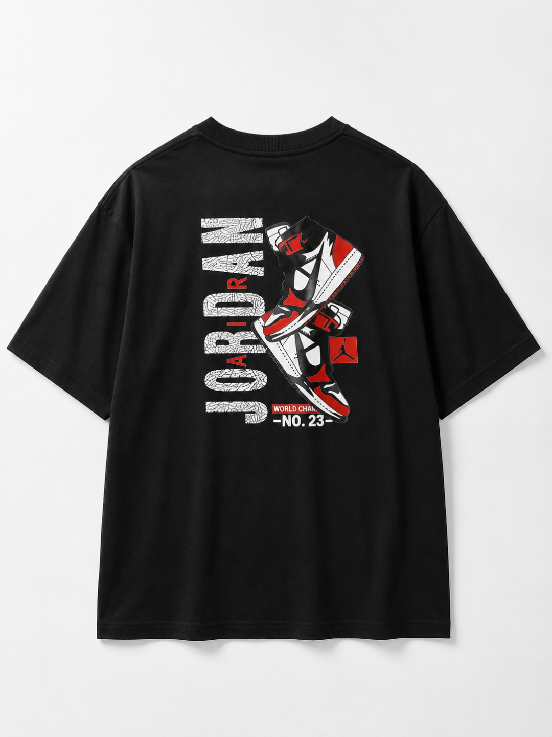 Camiseta Oversized Jordan Legacy 23 Preta 