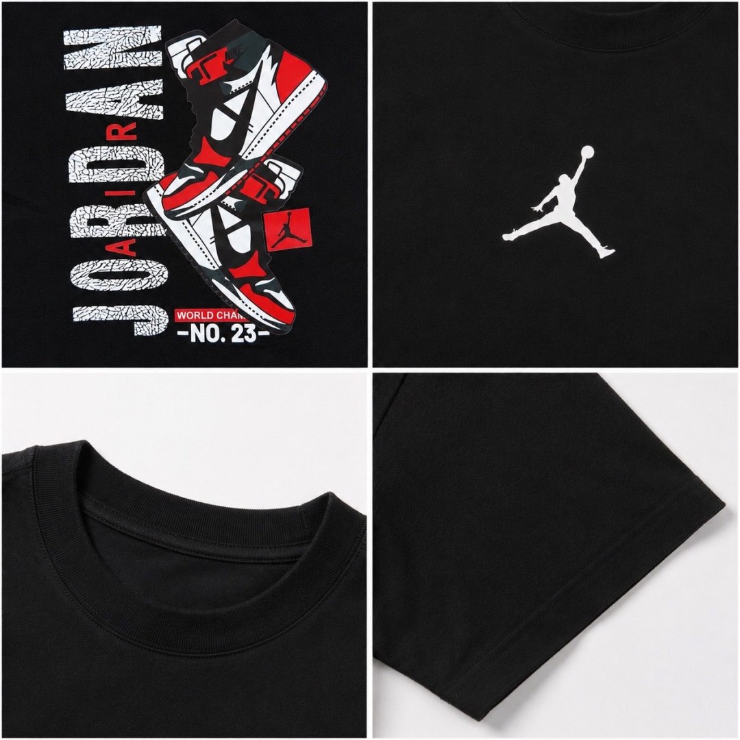 Camiseta Oversized Jordan Legacy 23 Preta  — foto 5