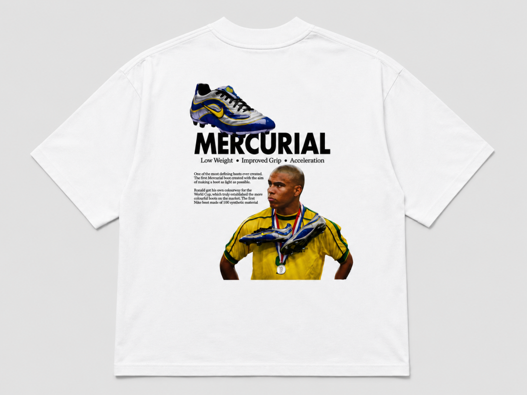 Camiseta Oversized Mercurial Legacy Branca  — foto 2