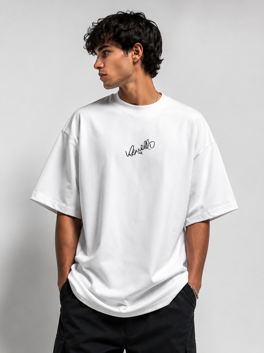 Camiseta Oversized Mercurial Legacy Branca  — foto 3