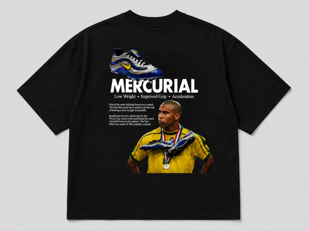 Camiseta Oversized Mercurial Legacy Preta  — foto 2