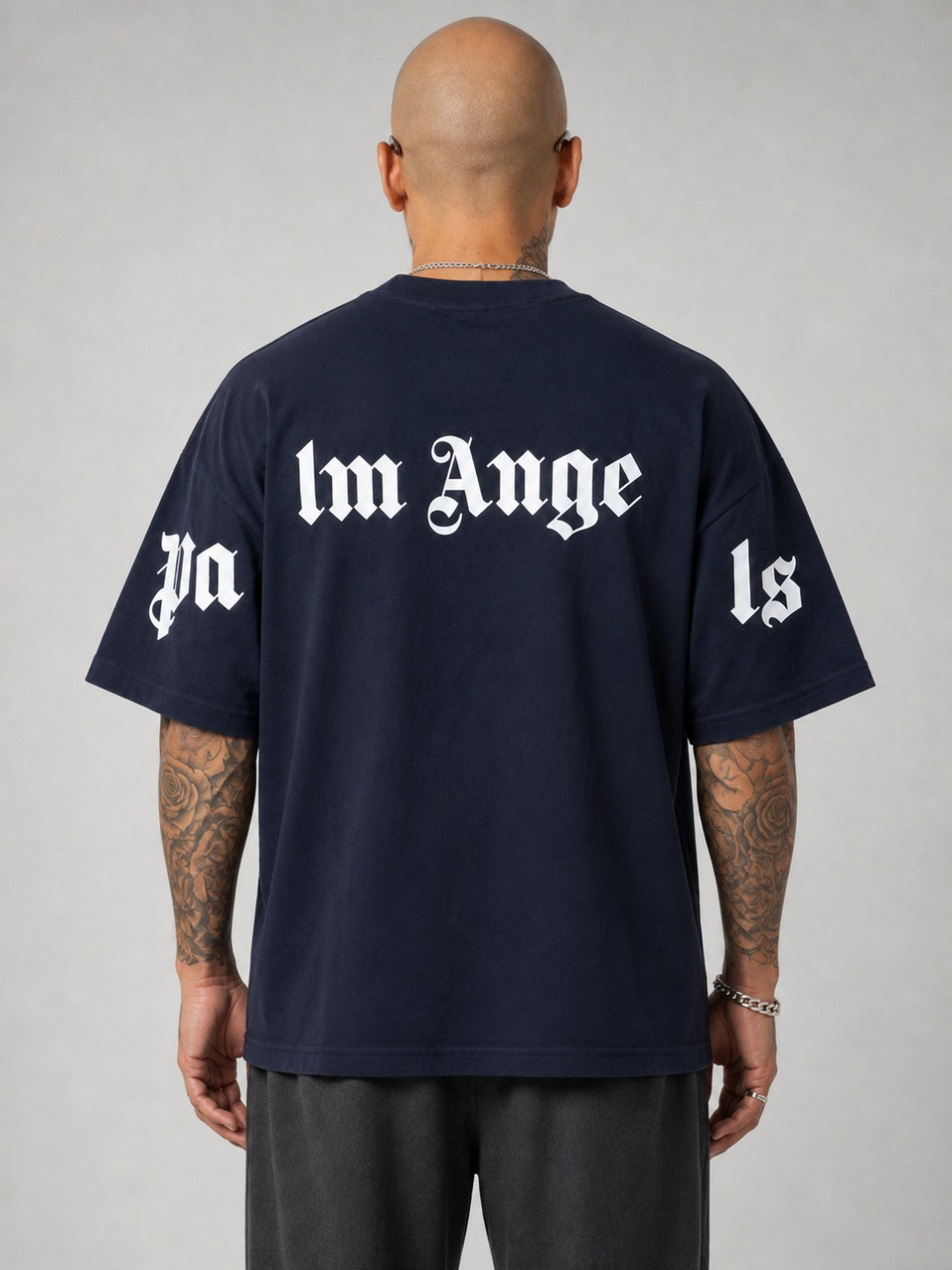 Camiseta Palm Angels - Marinho  — foto 2