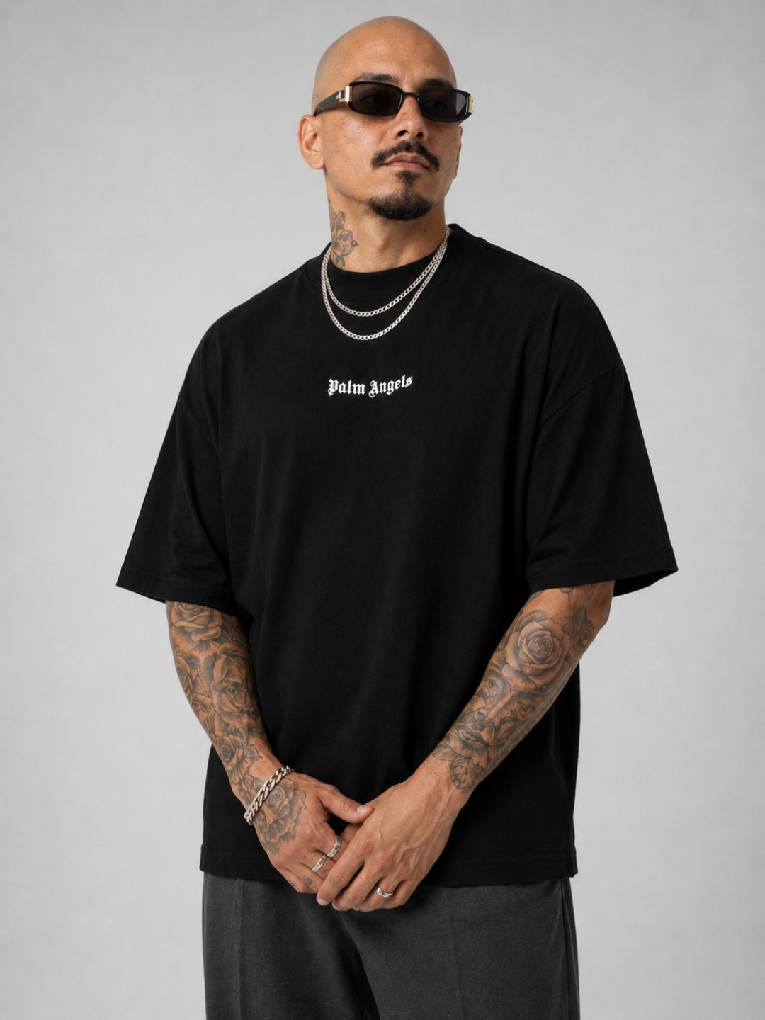 Camiseta Palm Angels - Preta  — foto 4