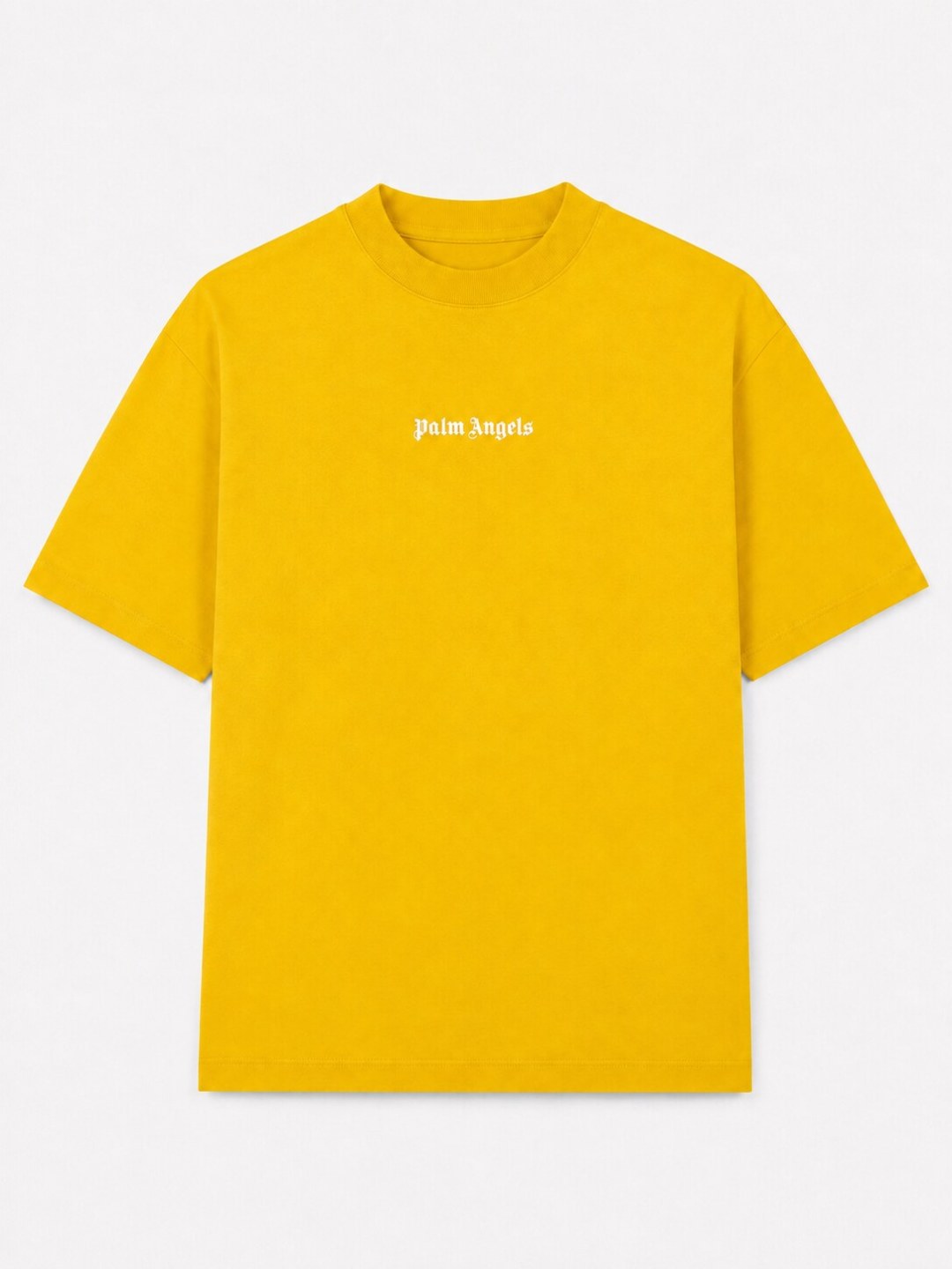 Camiseta Palm Angels Vertical Legacy - Amarela  — foto 4