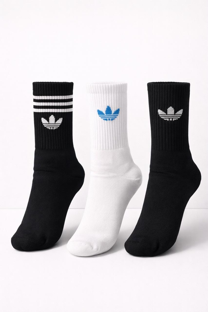 Kit 3 pares de meias Adidas  — foto 2