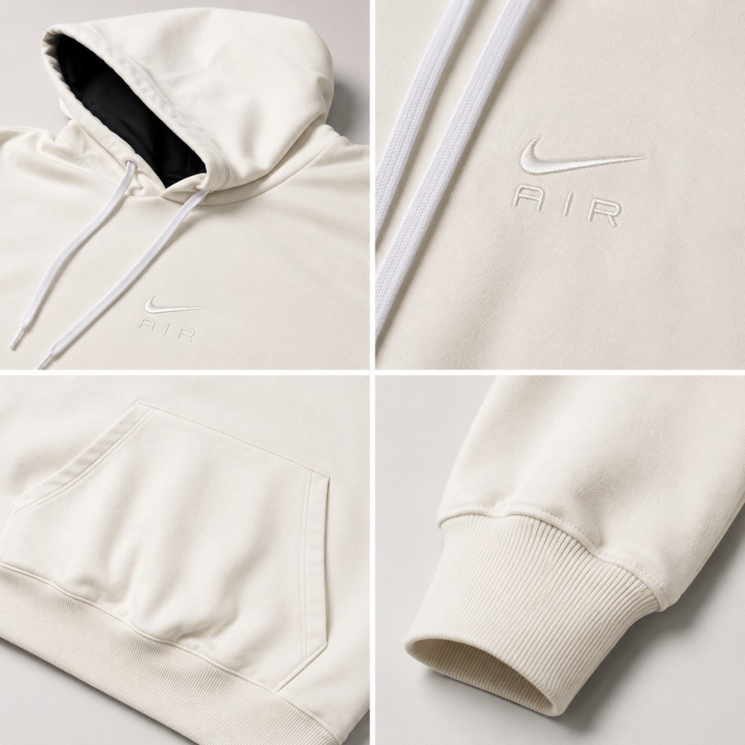 Moletom Nike Air Heritage - Off — foto 3