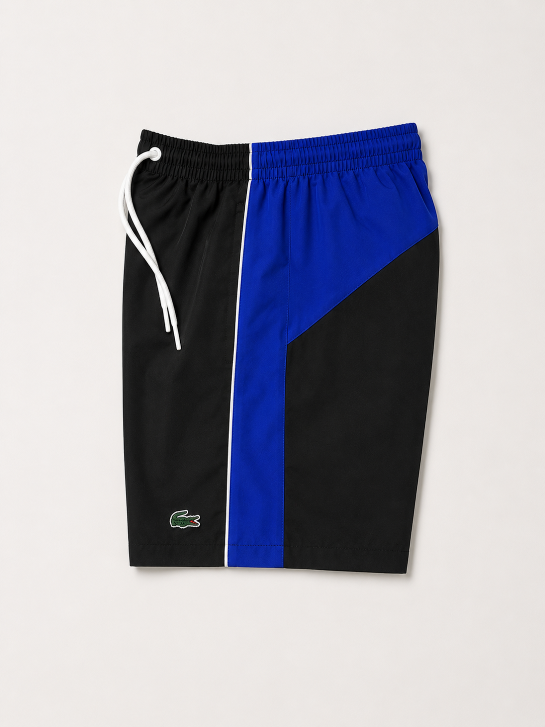 Short Lacoste Active Flex – Preto &amp; Azul Royal — foto 2