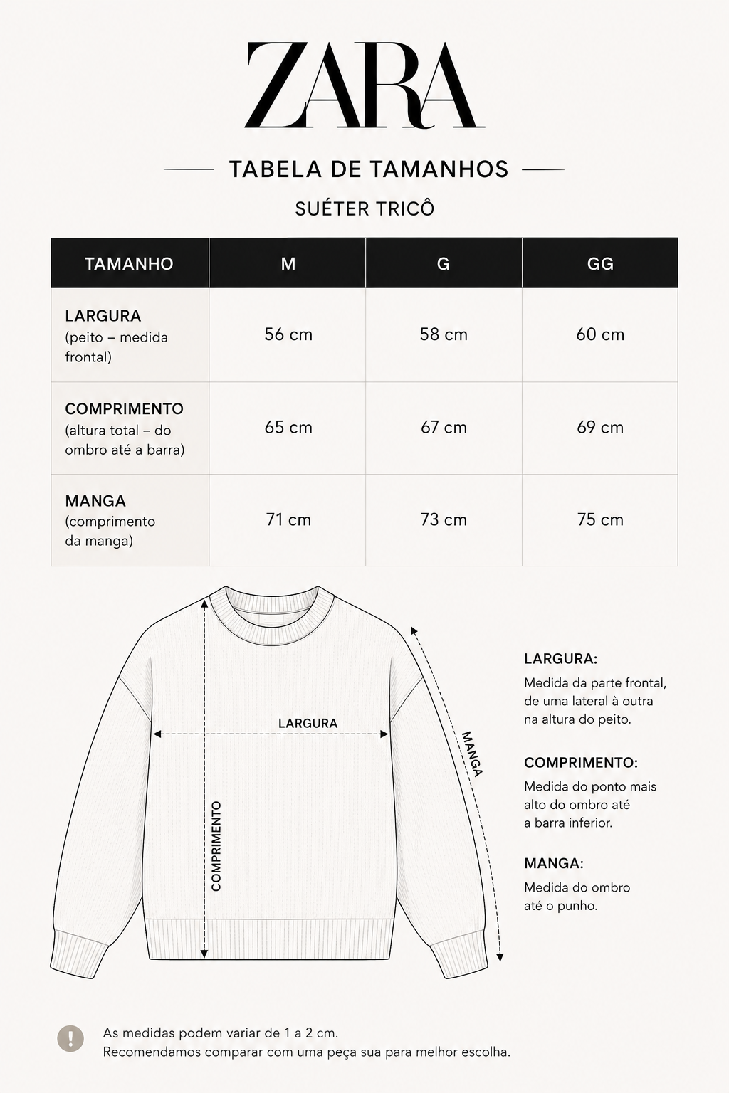 Suéter Tricô Urban Sand — foto 4